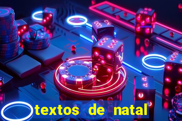 textos de natal para leitura