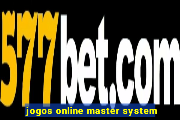 jogos online master system