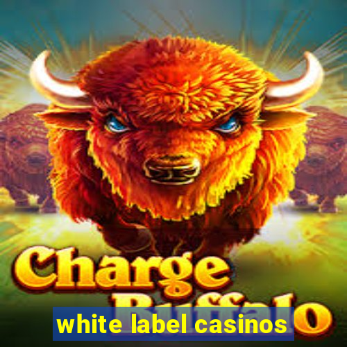 white label casinos