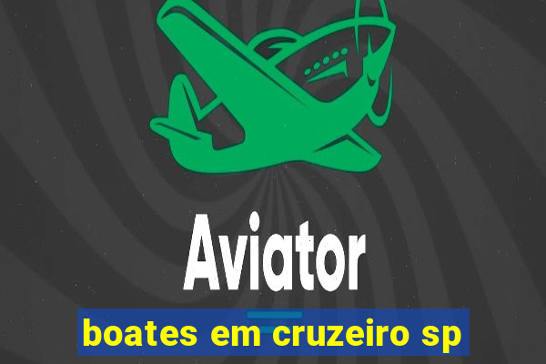 boates em cruzeiro sp