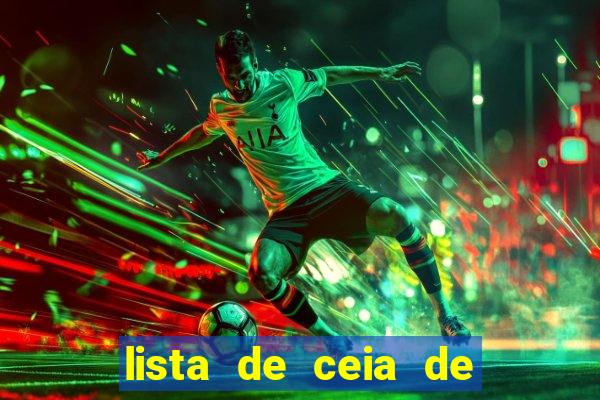 lista de ceia de natal completa