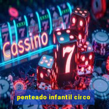 penteado infantil circo