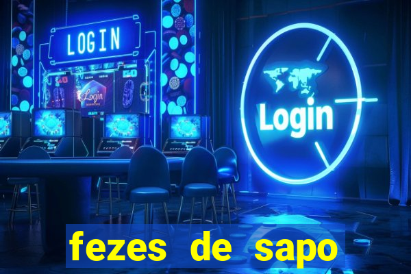fezes de sapo transmite doença para humanos