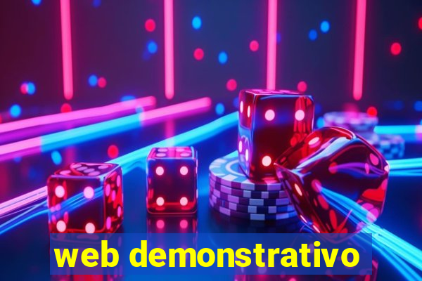 web demonstrativo