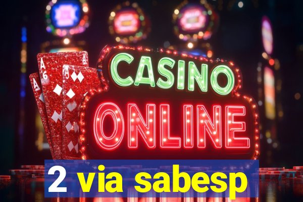 2 via sabesp
