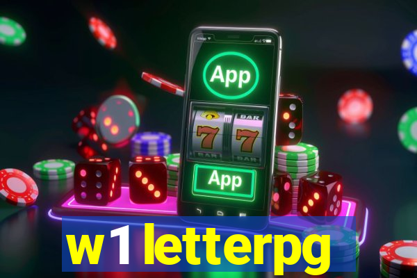 w1 letterpg