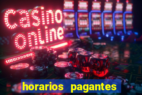 horarios pagantes esporte da sorte