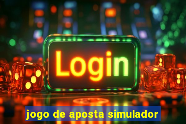 jogo de aposta simulador