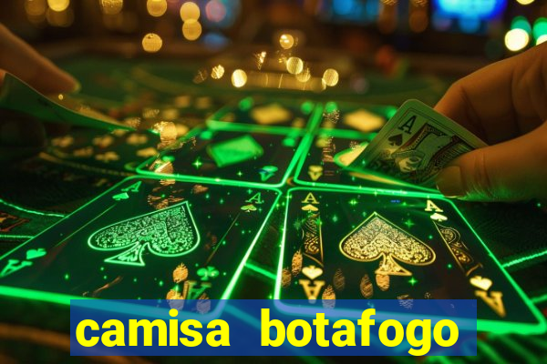 camisa botafogo plus size