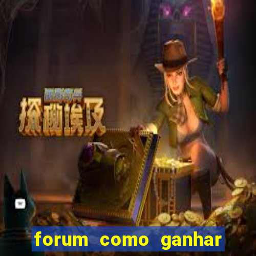 forum como ganhar na loteria