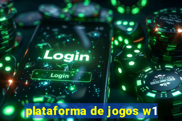plataforma de jogos w1