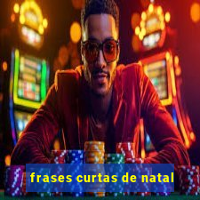 frases curtas de natal