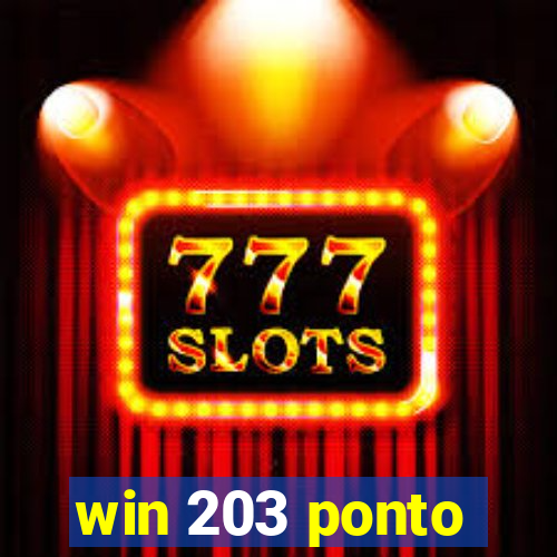 win 203 ponto