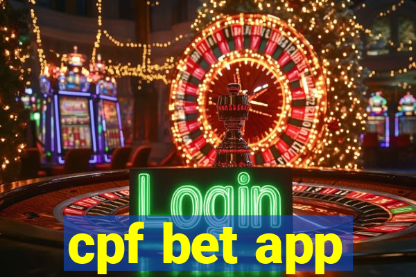 cpf bet app