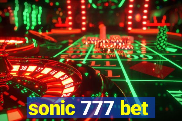 sonic 777 bet