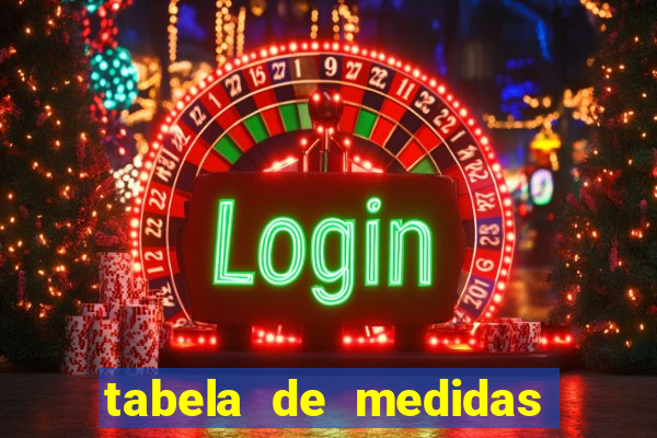 tabela de medidas reserva mini