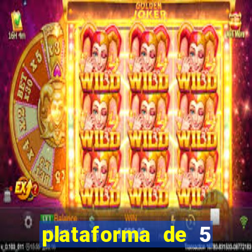 plataforma de 5 reais fortune tiger