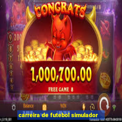 carreira de futebol simulador