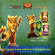 apple beta software programme
